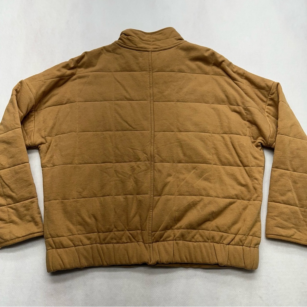 O'Neill Mable Quilted Pullover Jacket Camel Women’s Size Medium - Picture 6 of 8